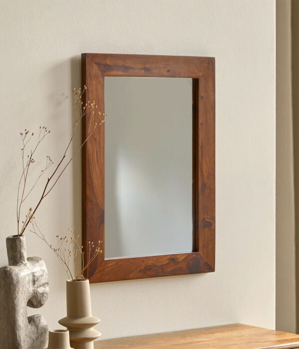 Kwarto Solid sheesham decorative mirror 70x50 cm