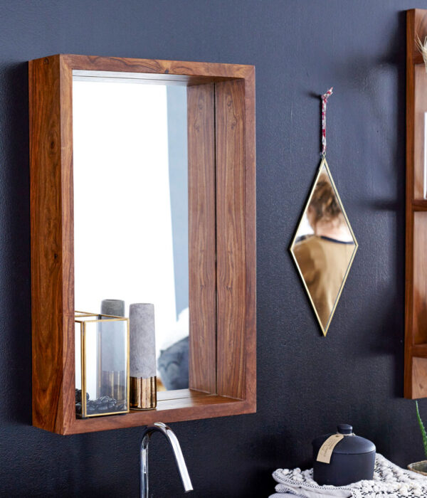 Easy Solid Sheesham Mirror 70x45 cm