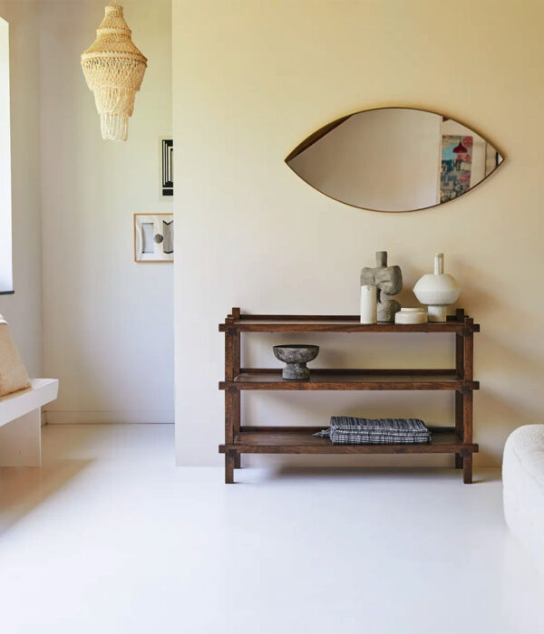 Arko Solid Mango Console Table