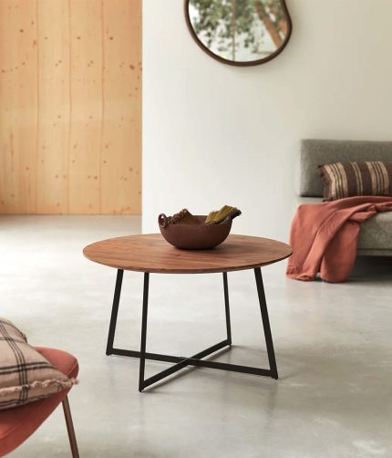 Temis Solid Acacia Coffee Table