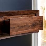 Villa Solid Sheesham Wall-Mounted Console Table - Image 2