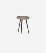 Sabek Mango Wood Side Table (Mango Finish) - Image 2