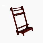 Bestroll Bar Trolley (Mahogany Finish) - Image 3