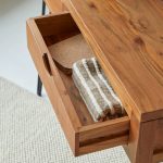 Ark Bonnie Console Table With Storage in Acacia Wood - Image 4