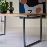 Ark Temis Solid Acacia and Metal Table Seats - Image 3