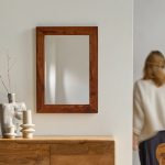 Kwarto Solid sheesham decorative mirror 70x50 cm - Image 2