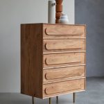Olga Solid Acacia Storage Chest Of Drawers - Image 2