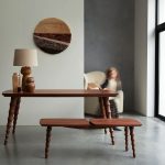 Anouk Solid Mango Wood Bench - Image 2