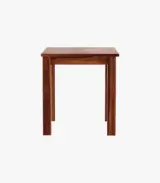Zanet Sheesham Wood 2 Seater Dining Table Set (Honey Finish) - Image 3