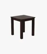 Zanet Sheesham Wood 2 Seater Dining Table Set (Walnut Finish) - Image 3