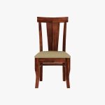 Mcboth Sheesham Wood Compact 6 Seater Dining Table Set with Storage (Honey Finish) - Image 3