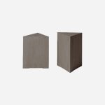 Folay Contemporary Nesting Side Tables Sandblast Grey Finish Mango Wood - Image 4