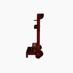 Bestroll Bar Trolley (Mahogany Finish) - Image 4
