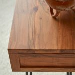 Ark Bonnie Console Table With Storage in Acacia Wood - Image 3