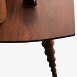 Anyouk Solid Mango Wood Table For 4-6 People (Natural Finish) - Image 3