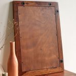 Kwarto Solid sheesham decorative mirror 70x50 cm - Image 3