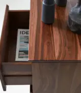 Valish Sheesham Wood Sideboard and Cabinet (Teak Finish) - Image 3