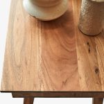 Oslo Solid Acacia Console Table - Image 3