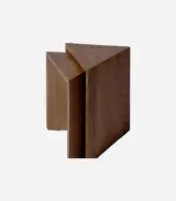 Folay Mango Wood Nesting Side Tables (Walnut Finish)
