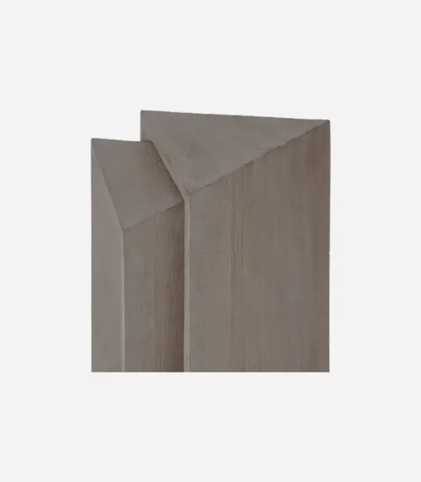 Folay Mango Wood Nesting Side Tables (Grey Finish)