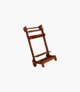 Bestroll Sheesham Wood Bar Trolley (Teak Finish) - Image 4