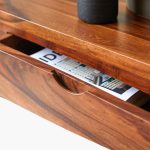 Ark Bonnie Console Table With Storage in Sheesham Wood - Image 3