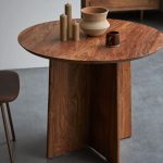 Canja Solid Sheesham Wood Round Table (Natural Finish) - Image 4