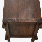 Arko 2 Drawer TV Stand In Solid Mango Wood 120 CM - Image 4