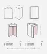 Folay Mango Wood Nesting Side Tables (Walnut Finish) - Image 5