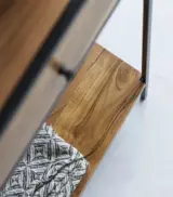 Ark Acacia Wood Console Table with Drawer Storage (Natural Finish) - Image 5