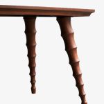 Anyouk Solid Mango Wood Table For 4-6 People (Natural Finish) - Image 5