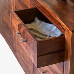 Maizzo Solid Sheesham Sideboard 205 cm - Image 5