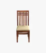 Arolph Sheesham Wood 4 Seater Dining Table Set (Honey Finish) - Image 8