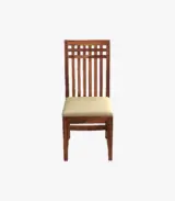 Arolph Sheesham Wood 6 Seater Dining Table Set with Bench (Honey Finish) - Image 8