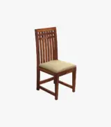 Arolph Sheesham Wood 4 Seater Dining Table Set (Honey Finish) - Image 9