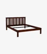 Froya Sheesham Wood King Size Bed without Storage (Honey Oak Finish) - Image 8