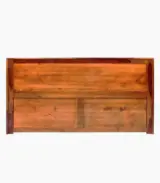 Jolieta Sheesham Wood Queen Size Bed with Hydraulic Box Storage (Honey Finish)