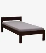 Onkel Sheesham Wood Single Bed without Storage (Provincial Teak Finish)