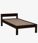 Onkel Sheesham Wood Single Bed without Storage (Provincial Teak Finish)