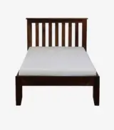 Ova Sheesham Wood Single Bed without Storage (Provincial Teak Finish)