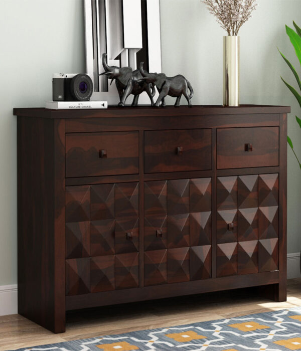 Morse Sheesham wood Sideboard and Cabinet