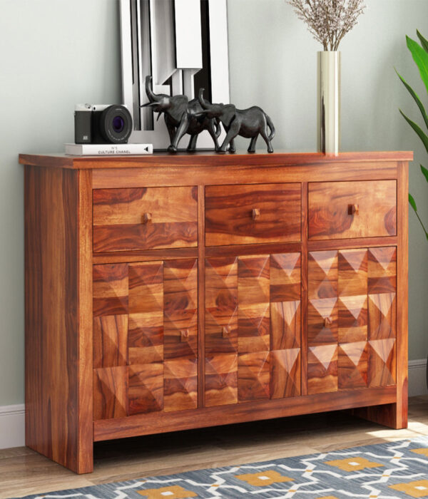 Morse Sheesham wood Sideboard and Cabinet