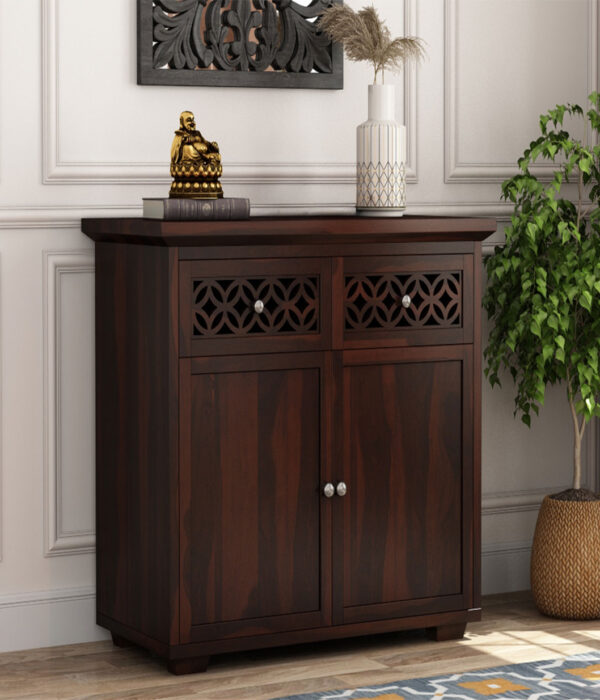 Cambrey Mini Sheesham wood Sideboard and Cabinet