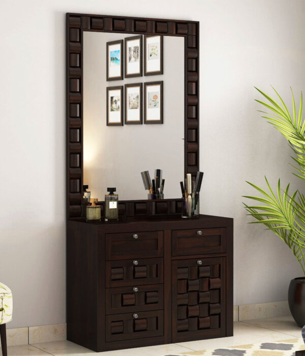 Howler Dressing Table (Walnut Finish)