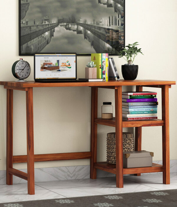 Renaker Study Desk (Honey Finish)