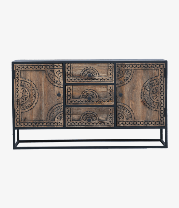 Tunis Metal Living Room Cabinets and Sideboard