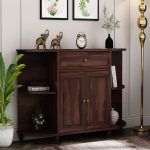 Tyra Sheesham Wood Storage Cabinet and Sideboard - Image 2