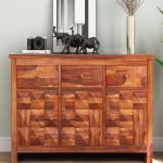 Morse Sheesham wood Sideboard and Cabinet - Image 2