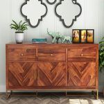 Jett Sheesham Wood Cabinet and Sideboard - Image 2