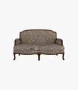 Margreat Sheesham Wood 2 Seater Sofa (Natural Finish) - Image 2